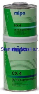 Mipa 2K HS Krycí lak CX4 Express sada 1l+tužidlo HX4 0,5
